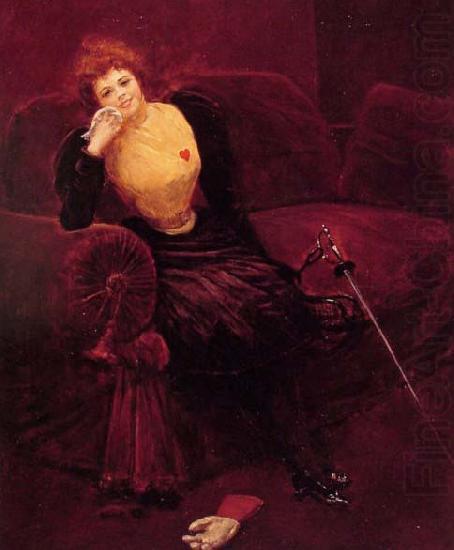 A Swordswoman, Jean Beraud
